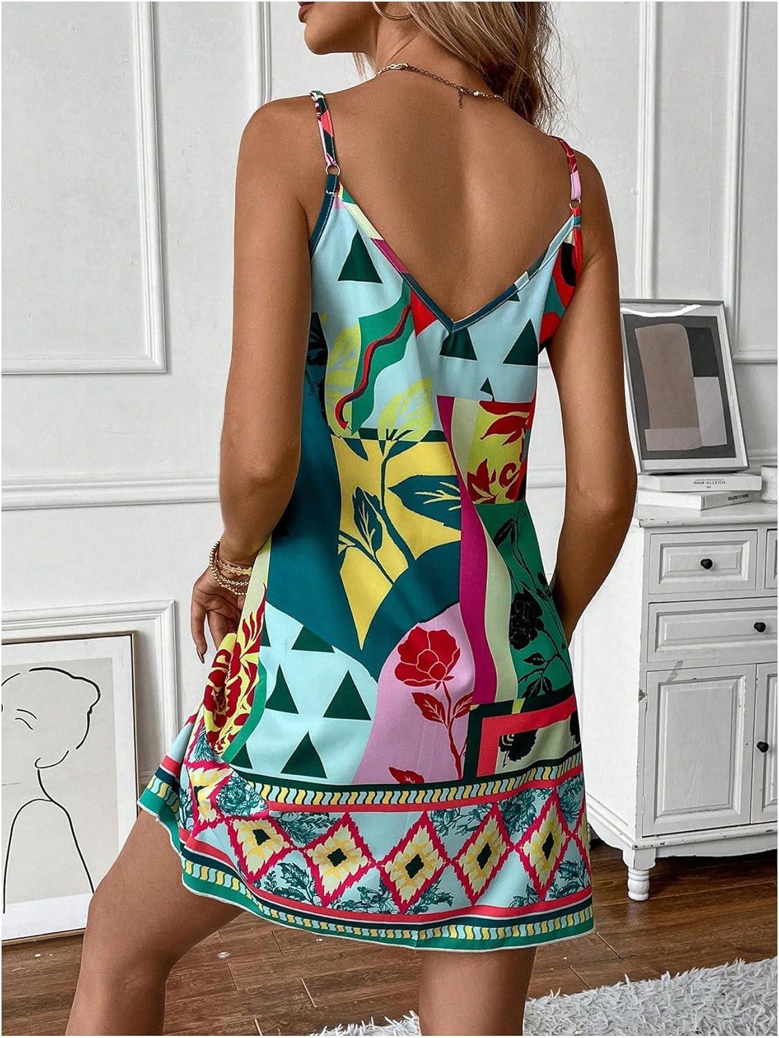 Our Take on the Women's Boho Spaghetti Strap Summer Dress