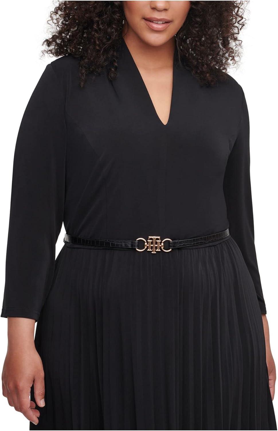 Our Take on ‍the Tommy Hilfiger V-Neck Midi Dress: Style & Comfort