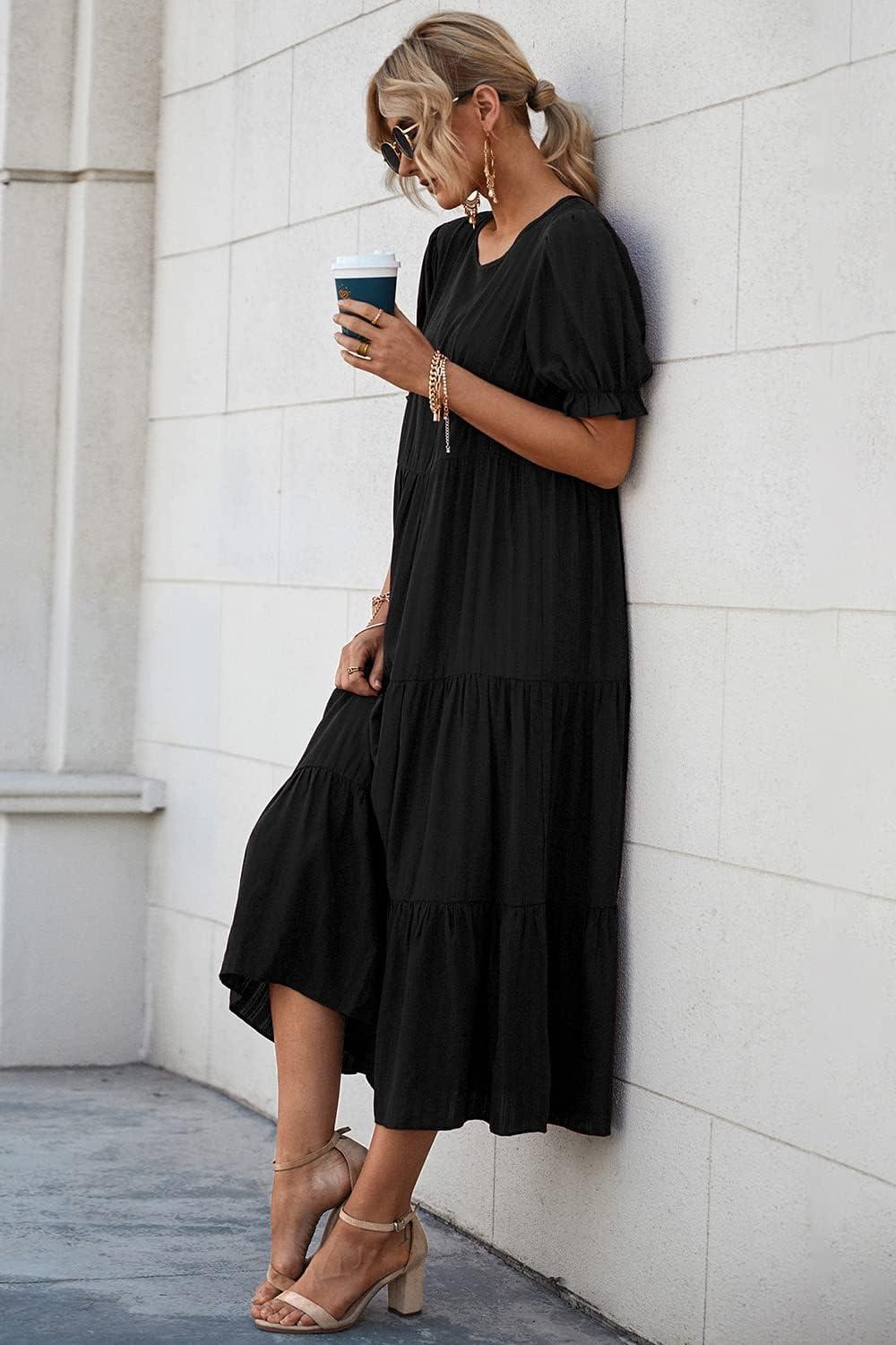 Why We Love PRETTYGARDEN's 2025 Boho midi Summer Dress