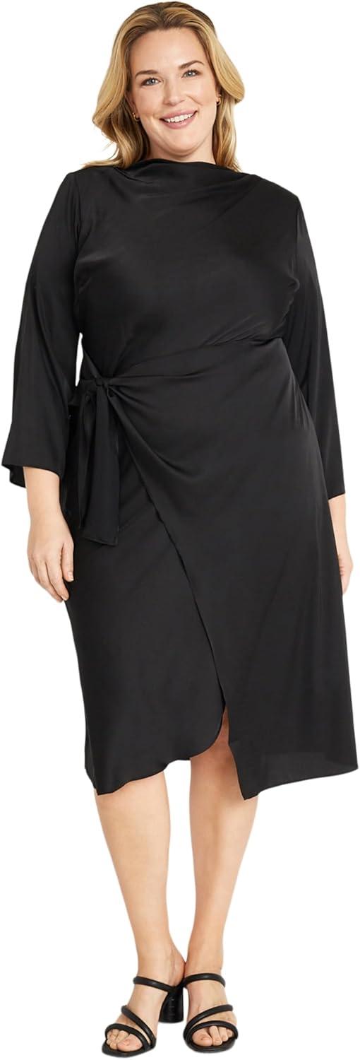 Our Take on the Donna Morgan Long ⁢Sleeve Midi Wrap Dress: Style & fit Reviewed