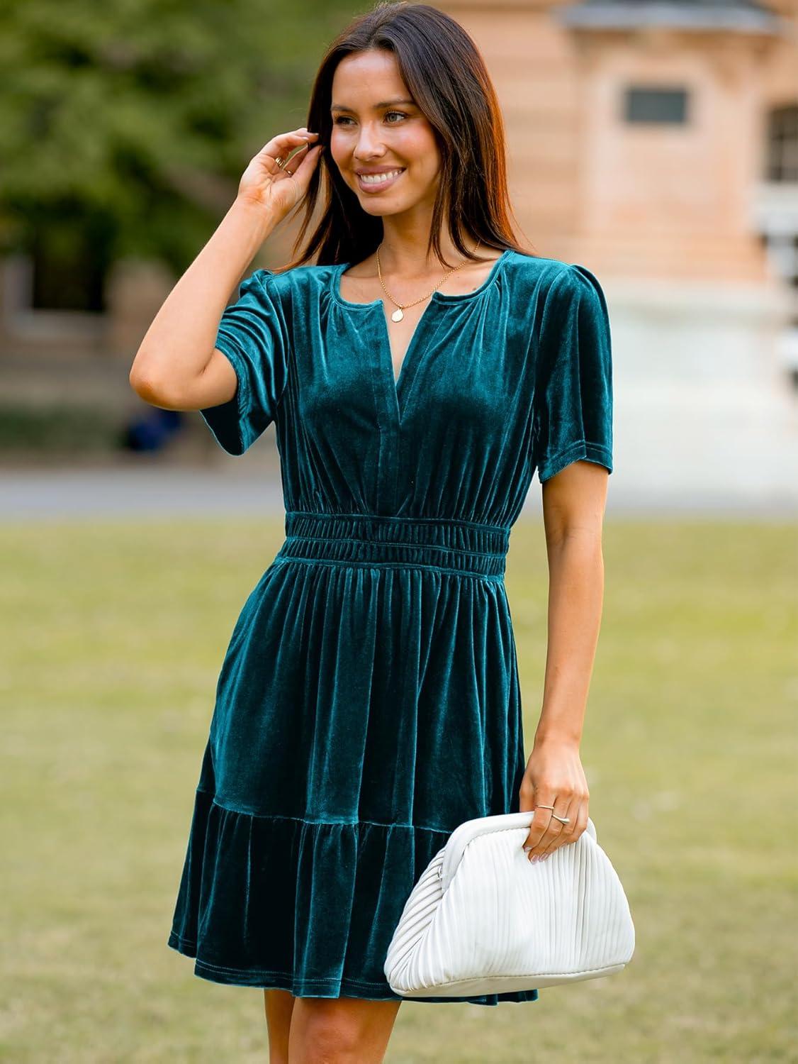 Our Take on the Simplee Velvet Cocktail Dress: Style & Comfort Reviewed