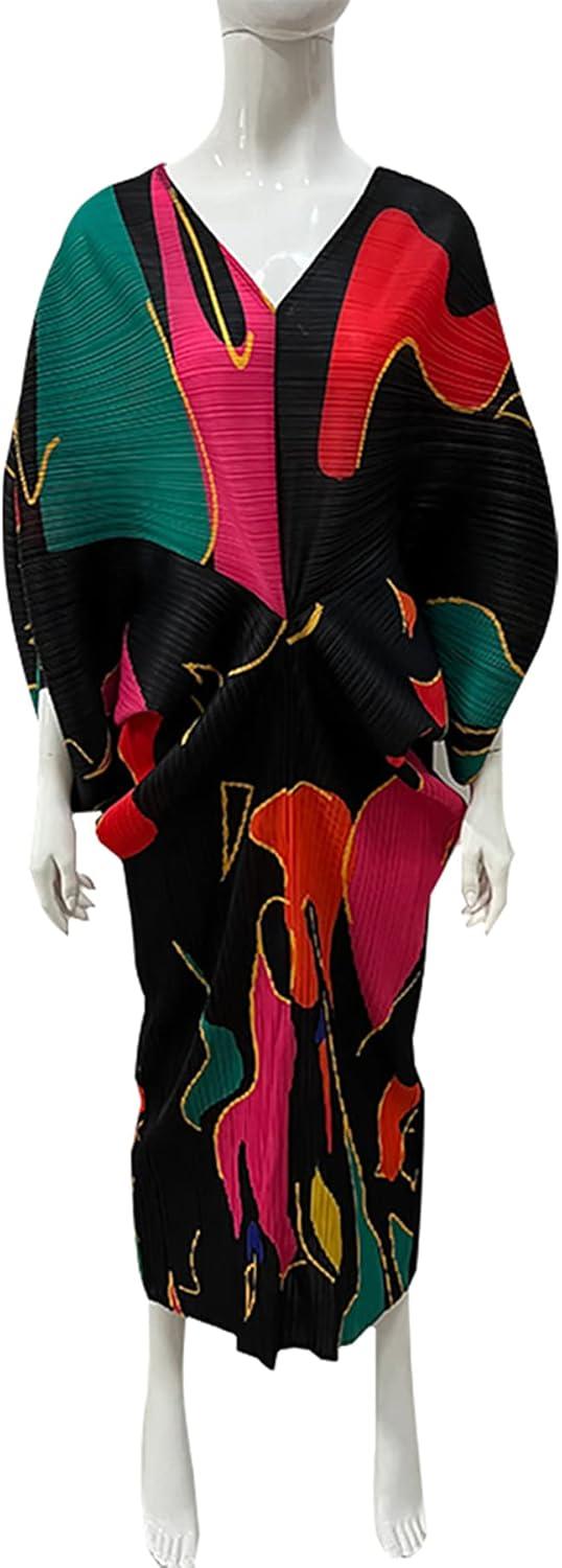 Our Take on the Women's Floral Pleated Midi Dress: Style & Comfort reviewed