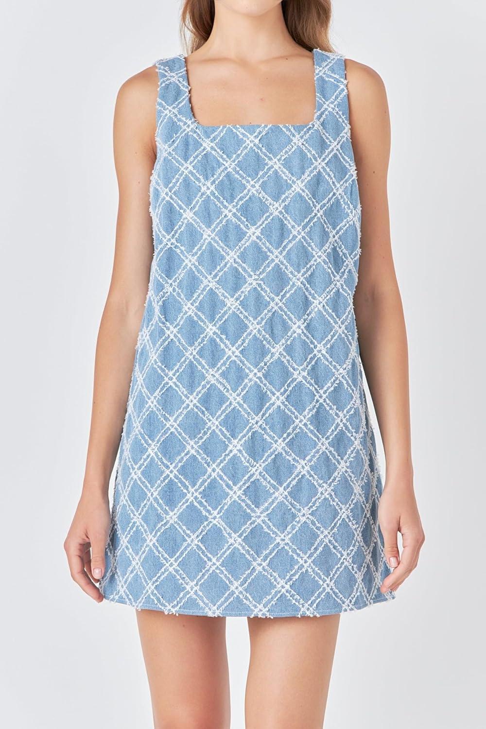 our Take on the Endless Rose Check Distressed Mini Dress: Style & fit Reviewed