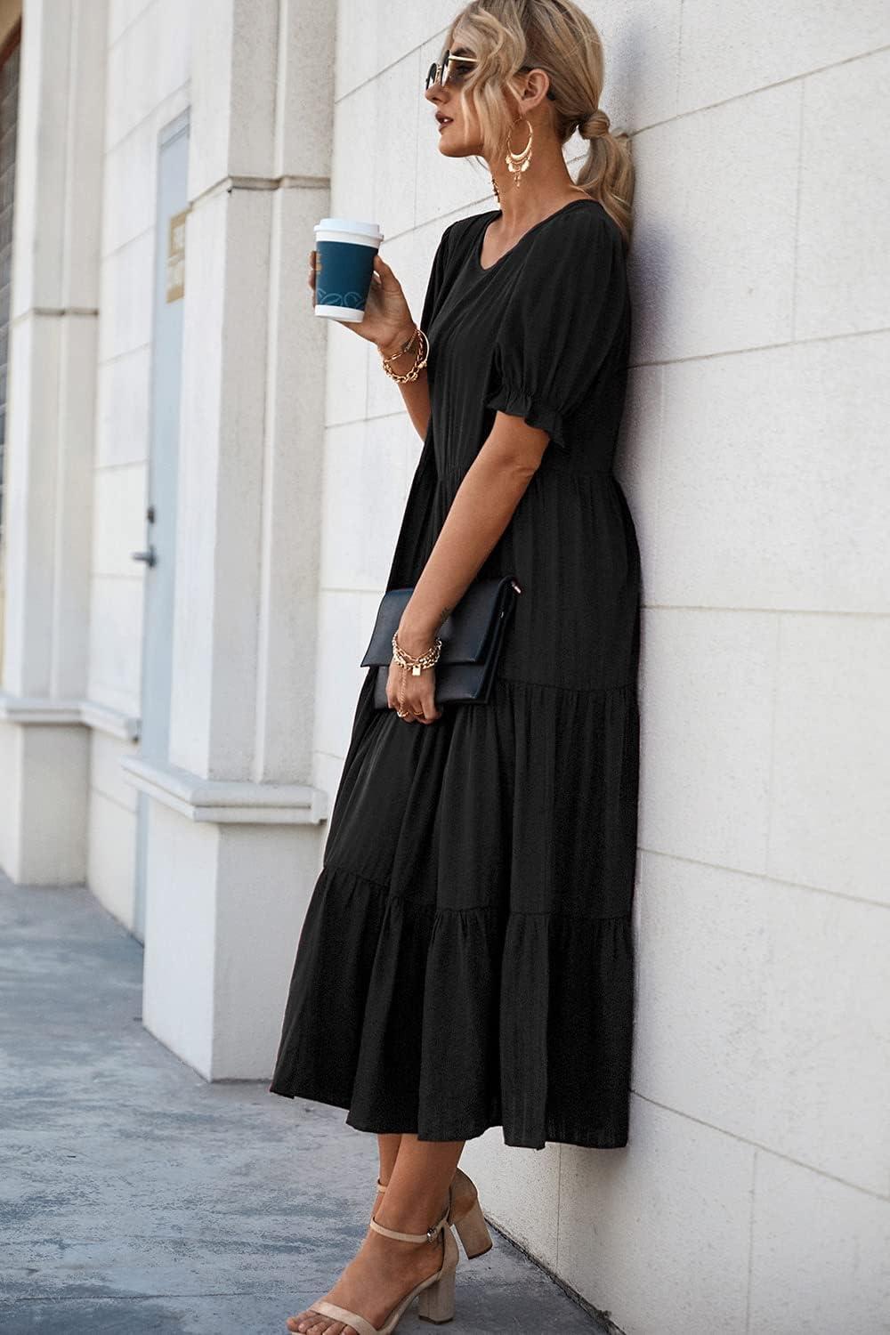 Why We Love PRETTYGARDEN's 2025 Boho Midi Summer Dress