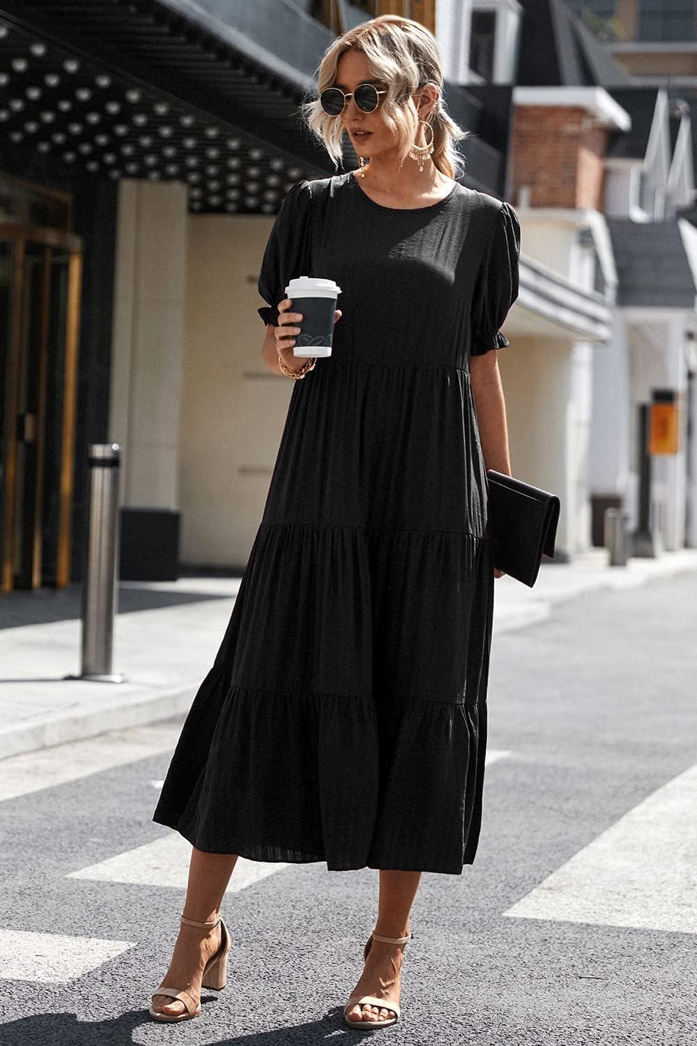 Why⁣ We ‍Love PRETTYGARDEN's 2025 Boho Midi Summer Dress