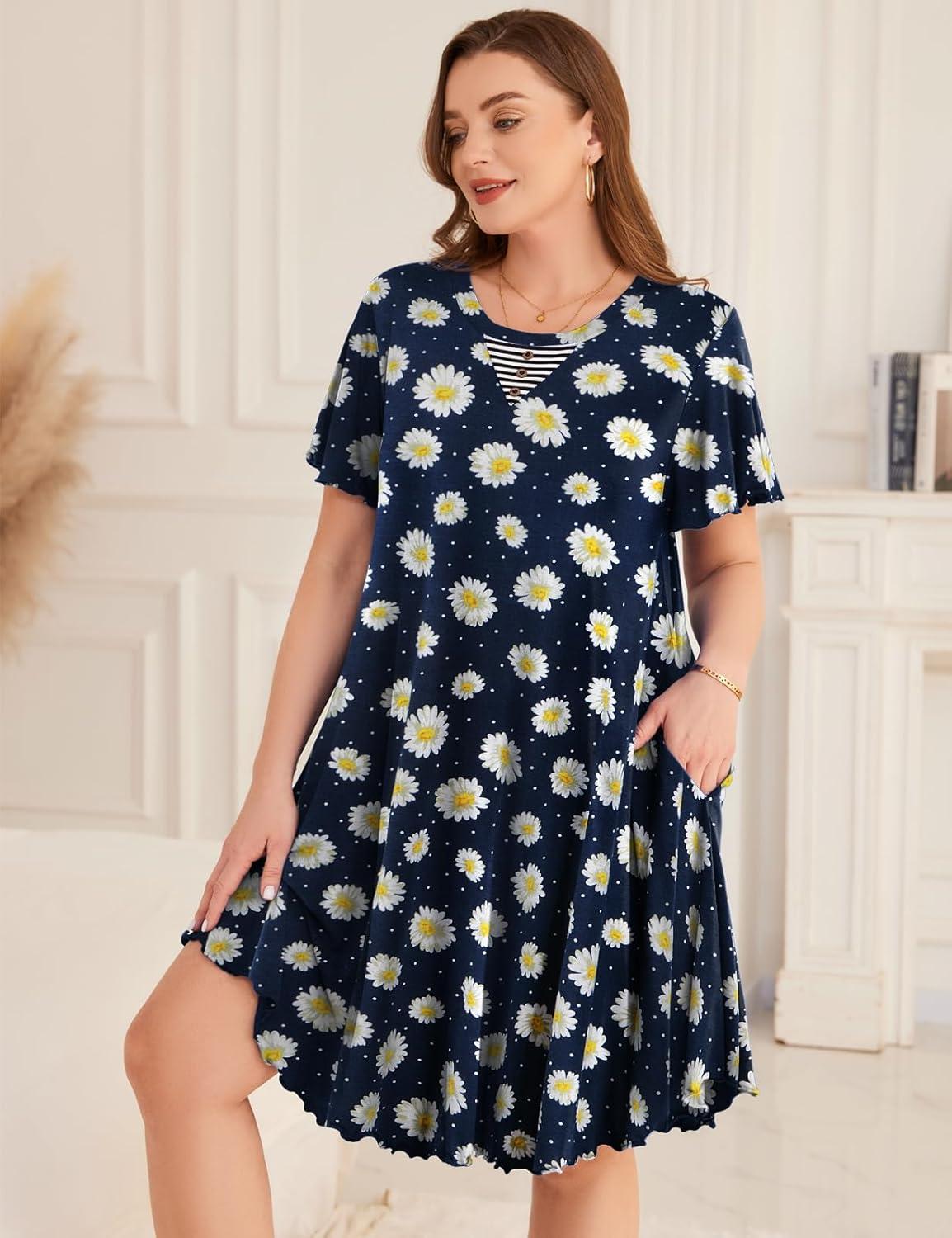 Why We Love the MONNURO Plus Size‌ Nightgown for Comfort & Style