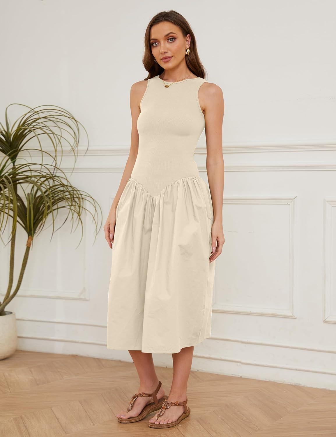 Why​ We're Loving⁢ the Livtany Sleeveless Slim Fit⁢ Midi Dress