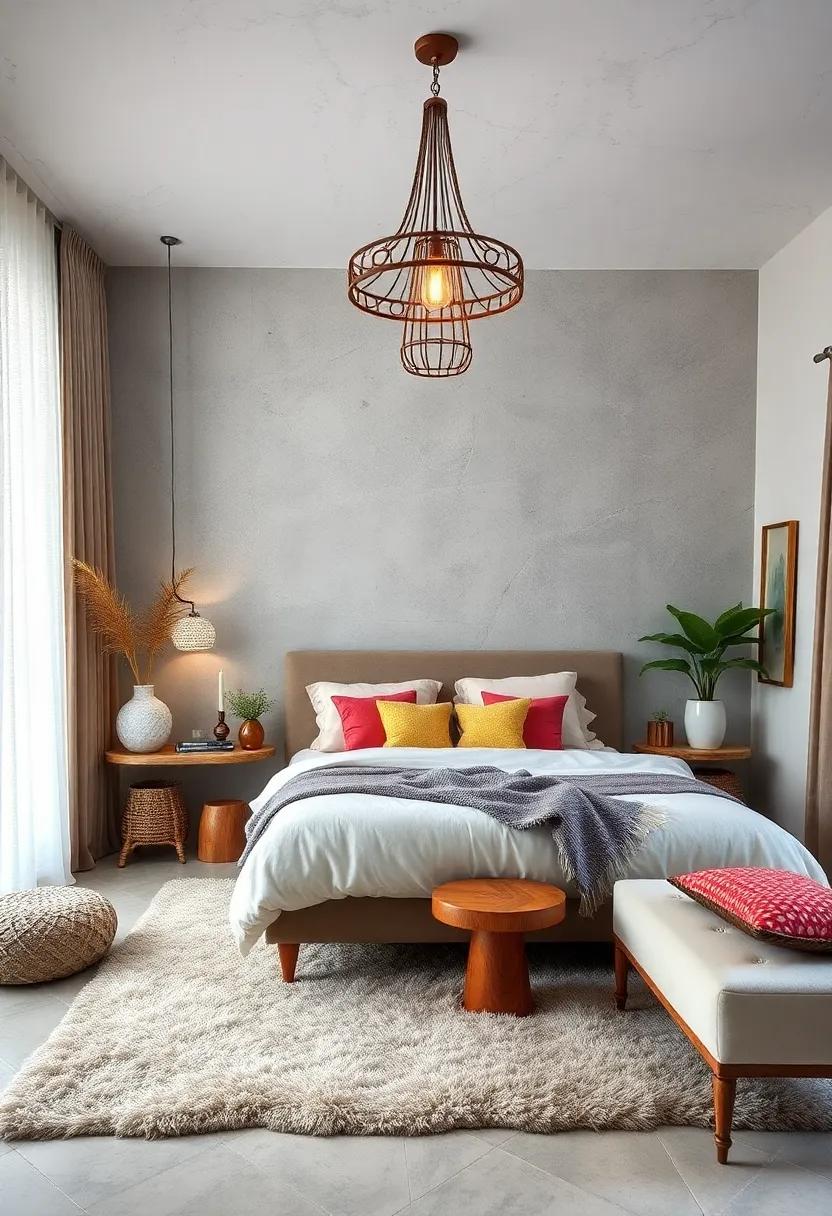 Incorporate Unique Lighting Fixtures: Choose an eye-catching chandelier or pendant light to serve as a stylish centerpiece