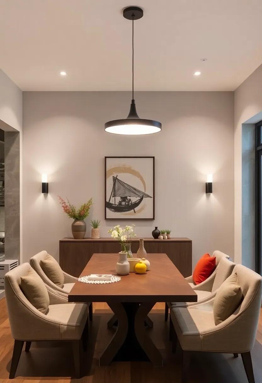 Arm Wall Lamps: Choose adjustable‍ arm lamps that ⁤can be positioned to suit ‍your dining table setup and‌ save space
