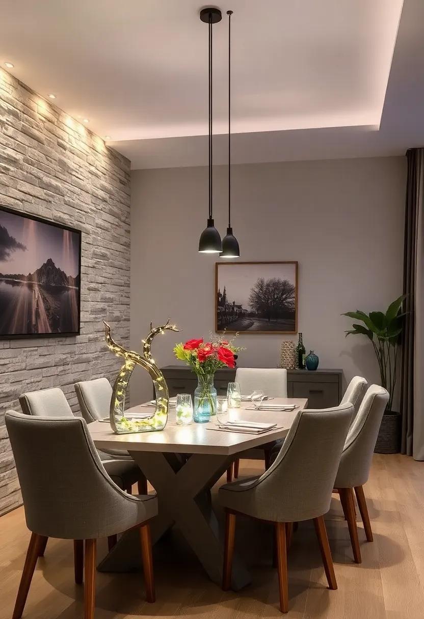 Battery-Powered​ Fairy Lights: Use battery-operated ⁢fairy lights ‍in glass jars placed around the dining​ area ⁤for subtle,magical ‍illumination