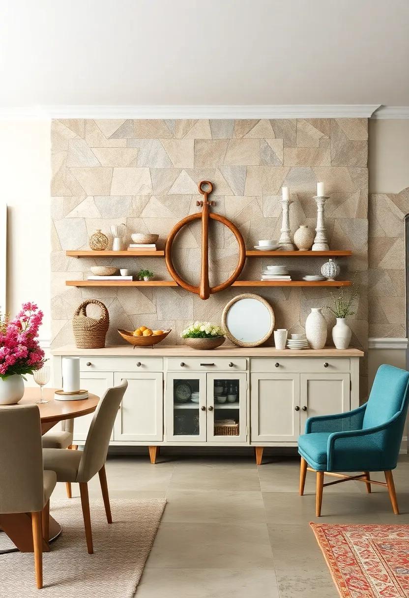 Coastal Retreat: Choose a ⁤light-colored buffet with open shelving and nautical accents‍ to evoke a breezy ‍seaside vibe