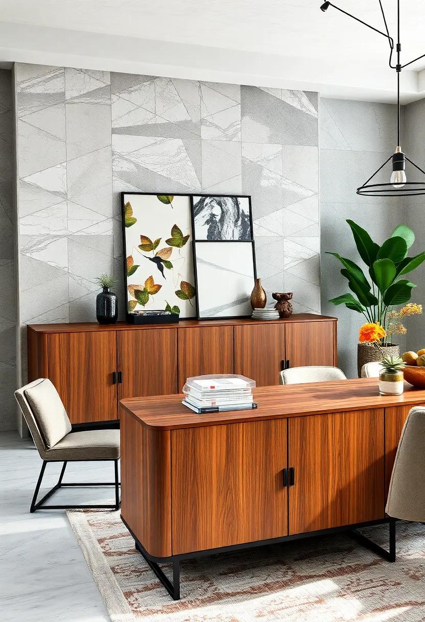 Industrial Edge: Go for⁣ a buffet ‌that combines metal and wood for a ⁤striking industrial look that's ⁤trendy and ​functional