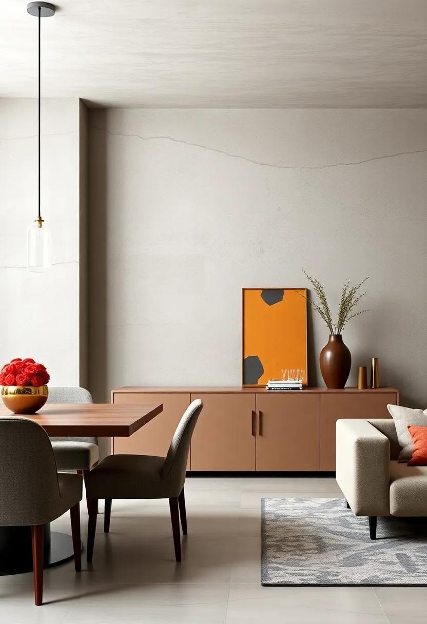 Modern Minimalism: ‌Opt for ⁤a sleek, minimalist sideboard with⁤ clean lines and‌ a glossy finish, perfect for contemporary spaces