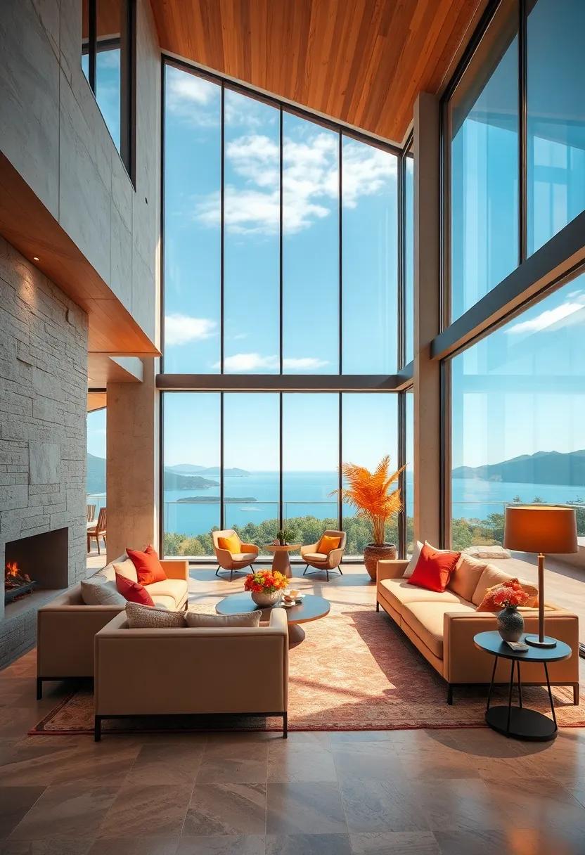 View Maximization: Thoughtful orientation of interiors that frame breathtaking views and make them an integral part of the experience