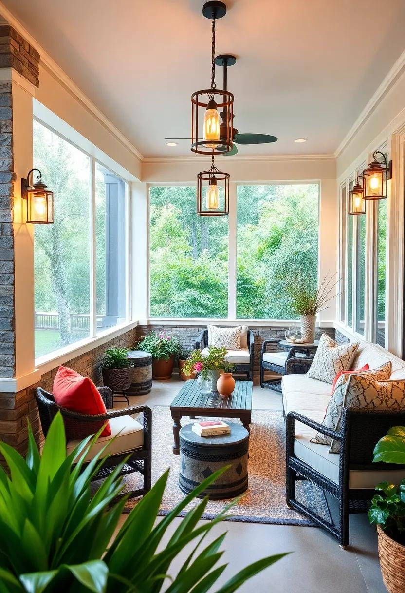 Cozy Seating: Opt for a mix of small, comfortable furniture pieces like bean bags, floor cushions, or a compact loveseat