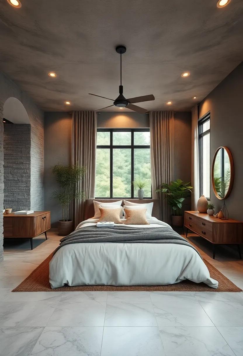 Incorporate Natural Elements: Use wood,stone,or plants to bring a touch of the outdoors inside,enhancing the room's tranquility