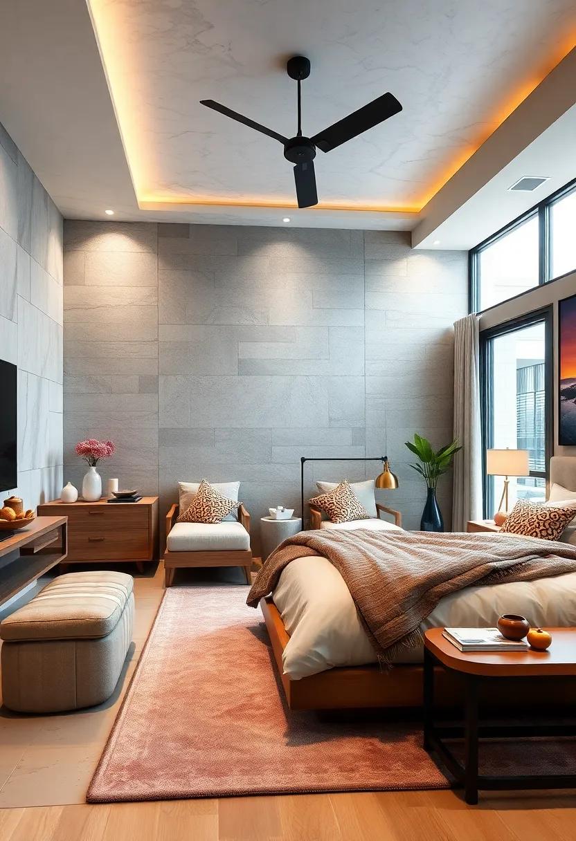 Integrated Technology: consider smart lighting or sound systems that meld seamlessly into your design while providing modern convenience