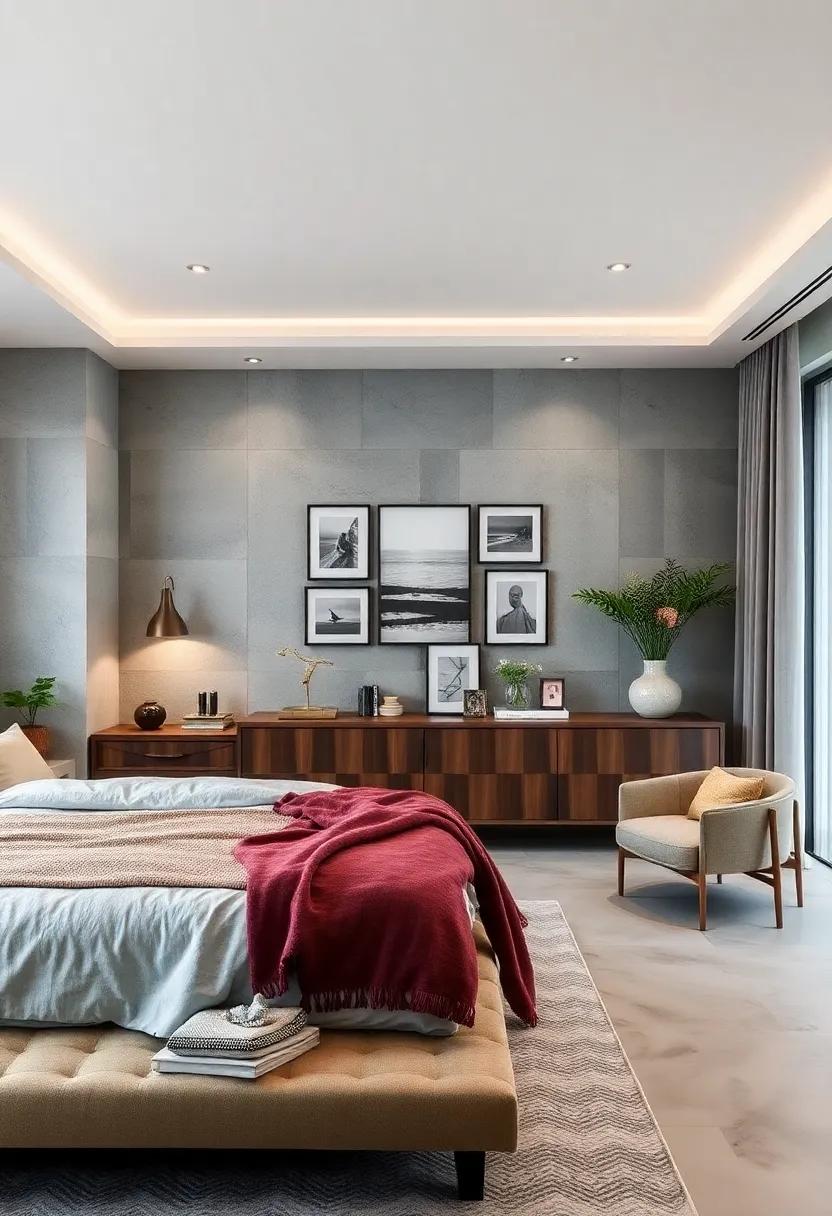 Personal Touches: Display cherished photographs or meaningful trinkets that reflect your personality and tell your story