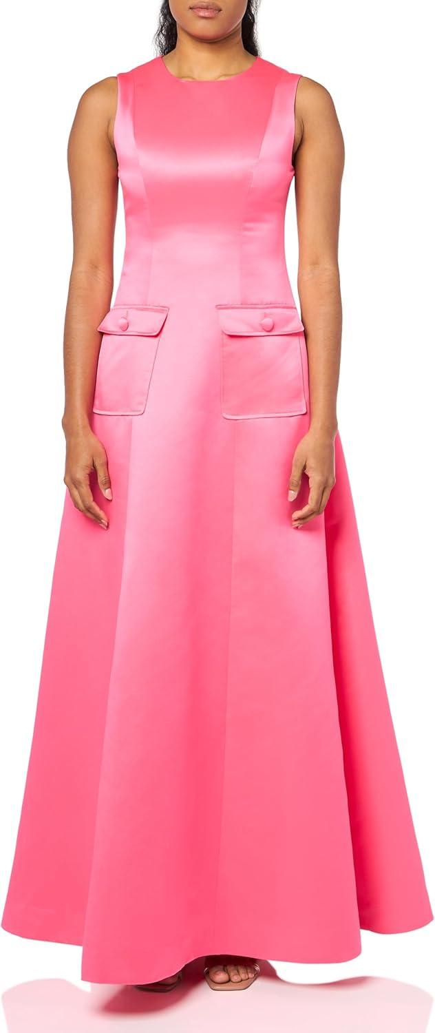 Our Take on the Trina Turk Satin Maxi Dress: Style & Comfort Combined