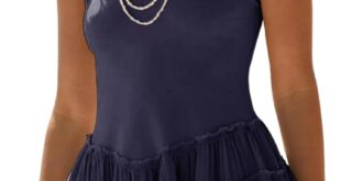 Our Honest Take on the Indigo Sleeveless Mini Dress with Ruffles