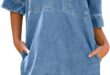 Our Take on the ZENTHACE Summer Denim Dress: Casual Comfort Reviewed