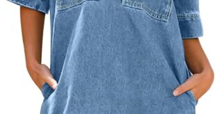 Our Take on the ZENTHACE Summer Denim Dress: Casual Comfort Reviewed