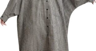 Our Take on the Ellazhu Plaid Maxi Shirt Dress: Comfort Meets Style