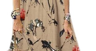 Our Take on the Akivide Boho Floral Maxi Dress: Casual & Comfy