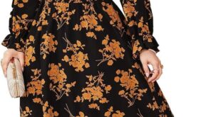 Our Honest Take on the TOLEEN Floral Plus Size Maxi Dress