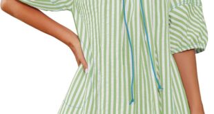 Our Honest Take: The Striped Puff Sleeve Mini Dress for Summer 2024