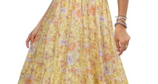 Our Take on the OSTOO 2025 Boho Floral Maxi Dress for Summer