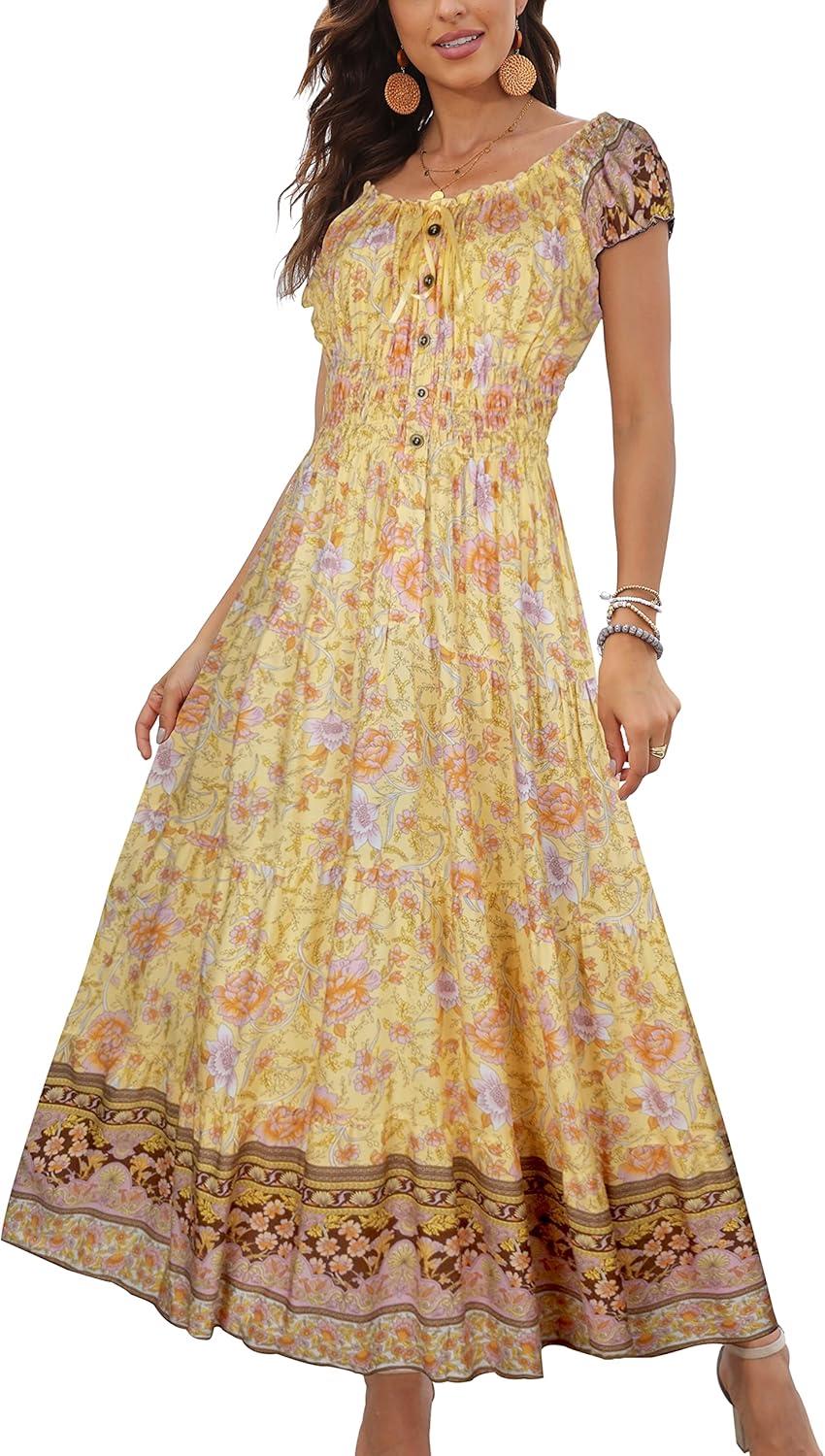 Our Take on the OSTOO 2025 Boho Floral Maxi Dress for Summer