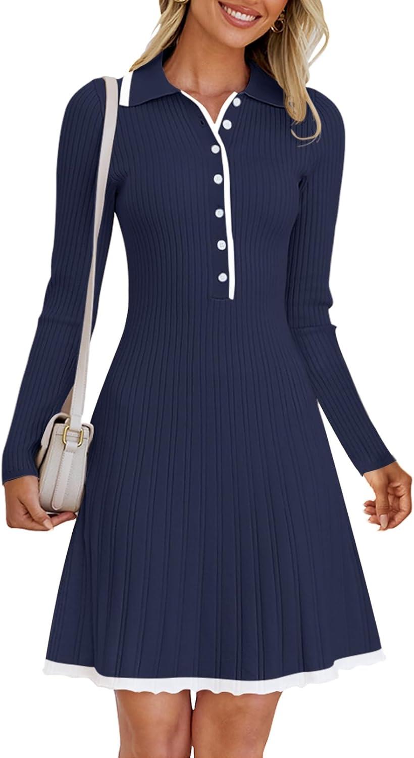 Why We Love the MEROKEETY 2025 Fall Sweater Dress for Work