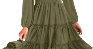 Our Honest Take on the Zattcas 2025 Smocked Tiered Midi Dress