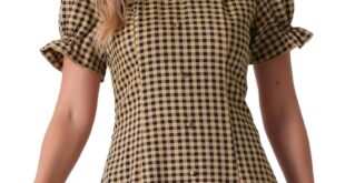 Our Honest Take on the Allegra K Gingham Ruffled Mini Dress