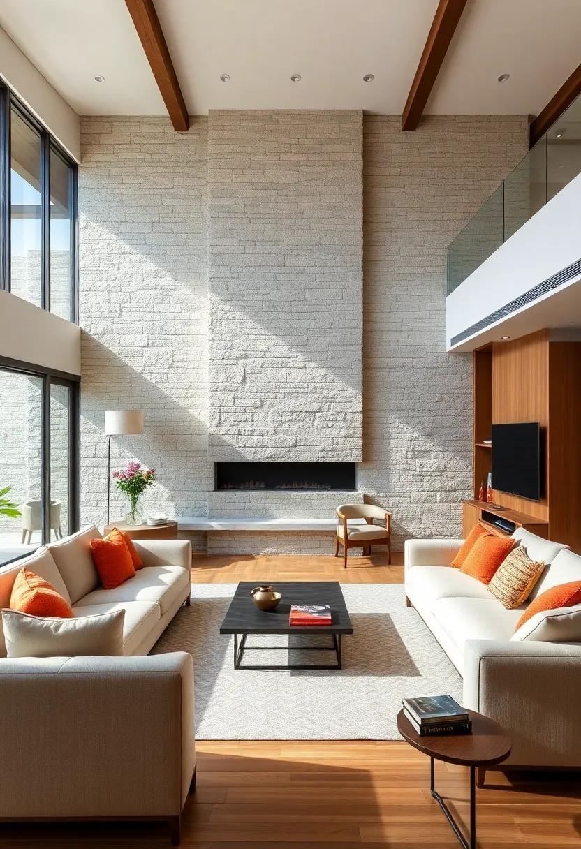 25 Stunning Ways Luxury Stone Walls and Wooden Accents Transform Modern Homes