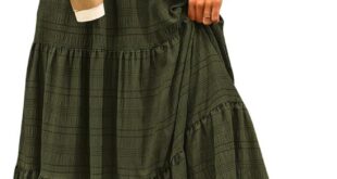 Why We Love the CFLONGE Puffy Sleeve Maxi Dress This Fall