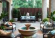 27 Inspiring Patio Design Ideas Featuring Stunning Water Fountains