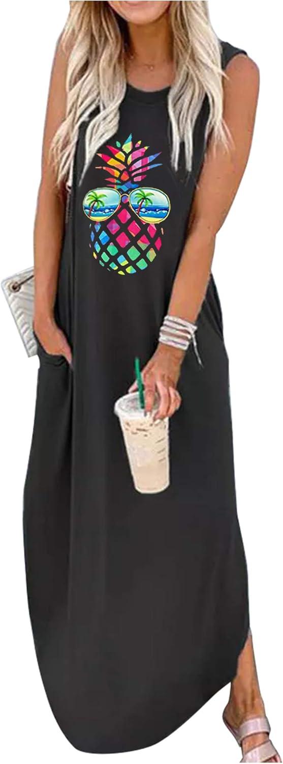 Our Take on the GREFLYING Colorful Pineapple Maxi Dress