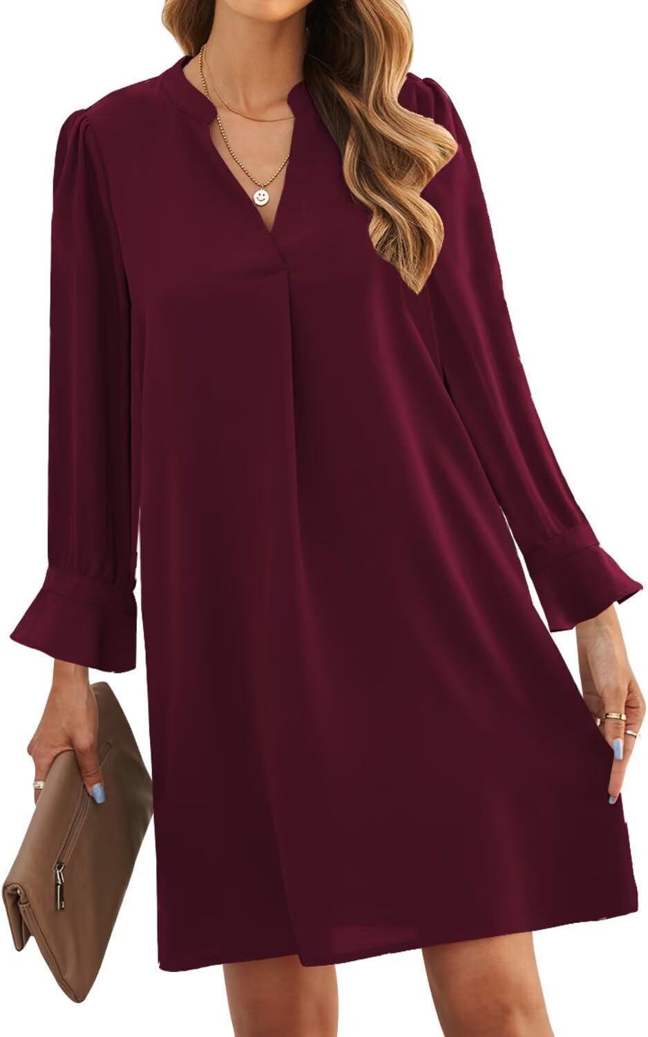 Our Honest Take on the JOCAFIYE 2025 Casual V Neck Dress