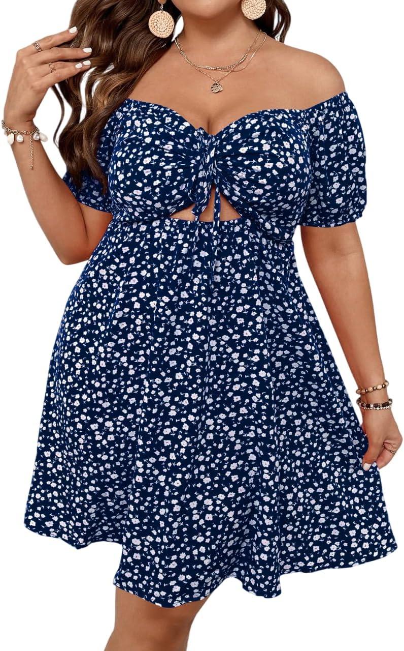 Our Honest Take on the SOLY HUX Plus Size Off-Shoulder Summer Dress