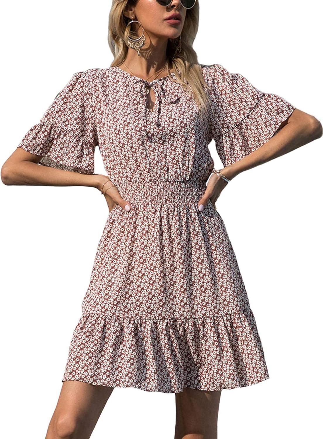 Why We Loved (and Tested) the PRETTYGARDEN Pink Boho Dress