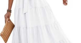 Why We Love the Dowerme 2025 Boho Maxi Dress with Pockets