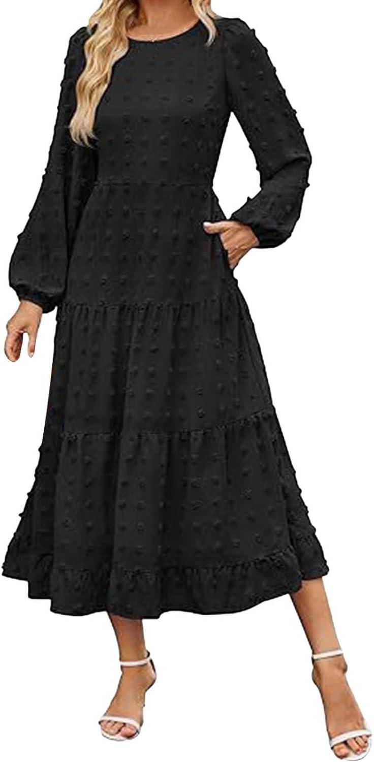 Our Honest Take on the 2024 Fall Long Sleeve Maxi Dress