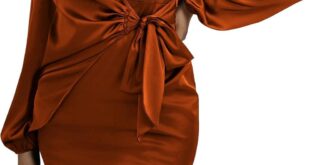 Our Take on the LYANER Satin Wrap Mini Dress: Style Meets Comfort