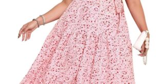 Our Honest Take on the KOJOOIN Plus Size Wrap Maxi Dress