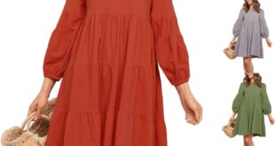 Discovering Our Go-To Casual Long Sleeve Midi Dress: Comfort & Style Combined