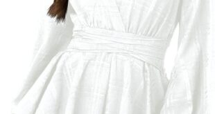 Our Honest Take on the Nova In Sky Sexy V Neck Mini Dress