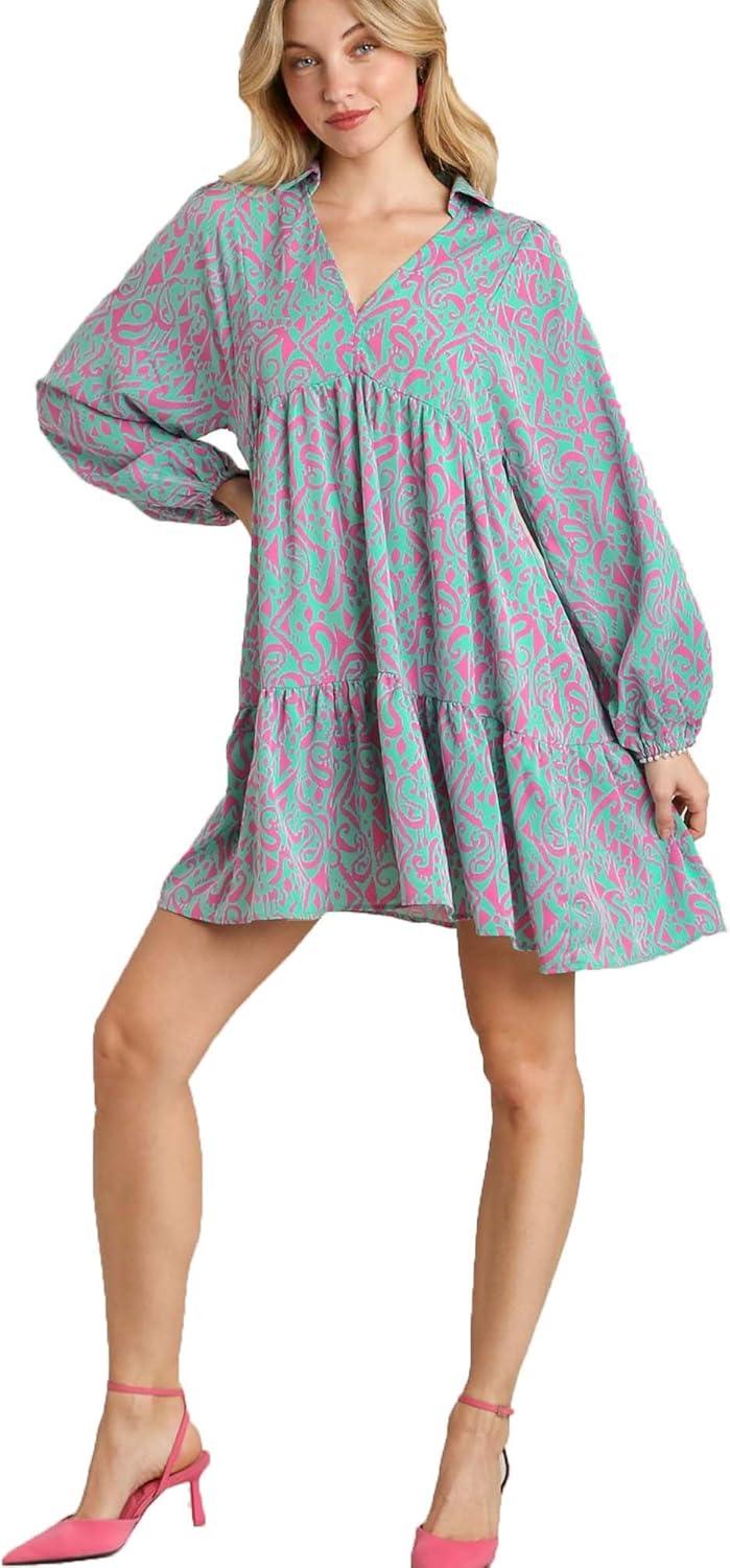 Our Take on the Umgee USA Two Tone Print Tiered Dress: Summer Vibes