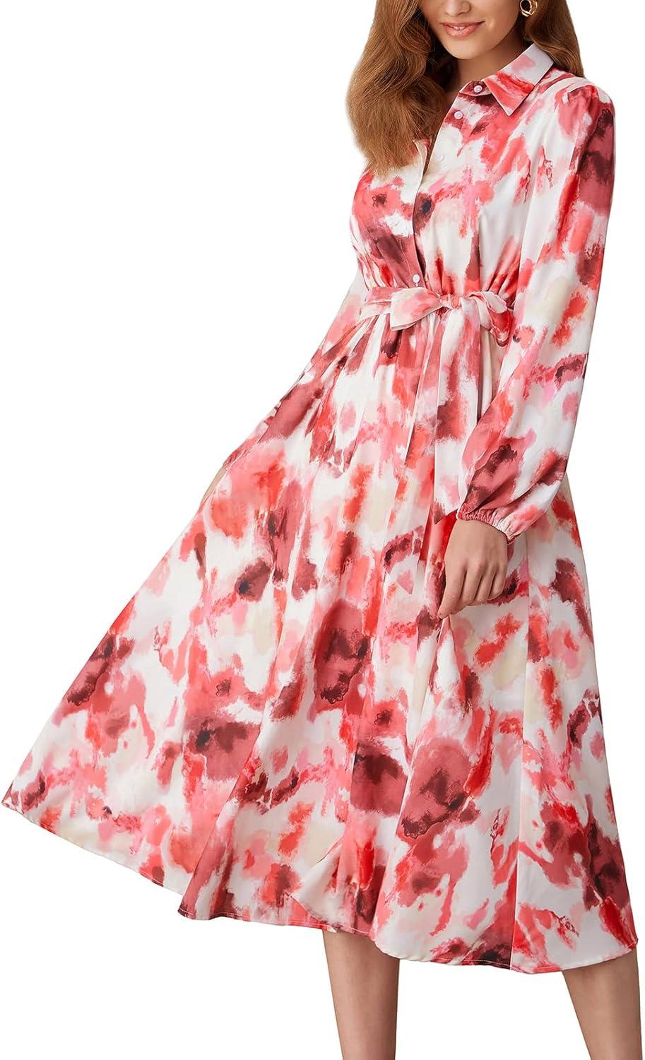 Our Take on the GRACE KARIN Floral Shirt Dress: Style Meets Comfort